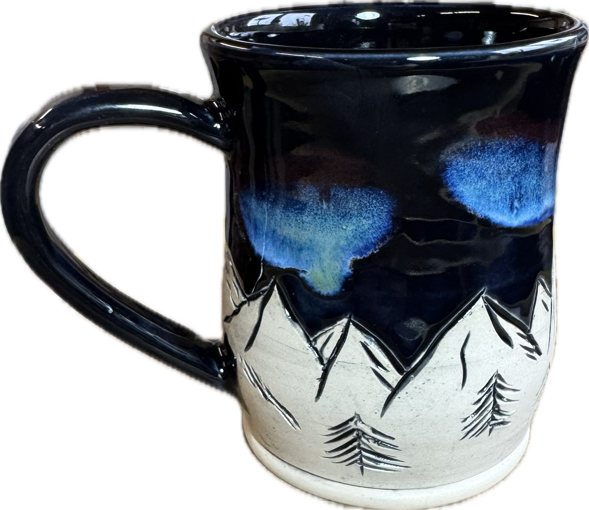 Aurora Borealis Stoneware Mug